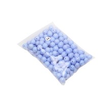 파티드레싱 캔디컬러 구슬 250g 14mm, 연파랑, 1개
