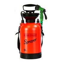 지오비즈 휴대용 캠핑샤워기 고급형 5L, 혼합색상, 1개