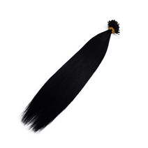 프리티레이디 투링 인모 붙임머리 가발 200가닥 52cm, #1 리얼블랙, 1개