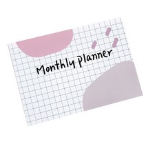 랄라예나 월간스케줄러 먼슬리플래너 ver.3 낱장 36매 2p