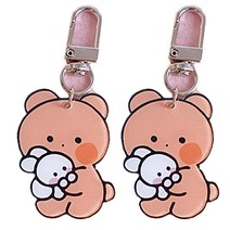 귀여운 일러스트 아크릴 키링, 11, 2개