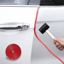 [qm5안테나] 론조모니 밀착력 강한 자동차 실리콘 문콕방지 도어가드, 4p, 화이트