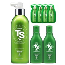 TS 프리미엄 토닉 250ml + 골드 플러스 샴푸 100g x 2p + 여행용 파우치 6g x 4p 세트, 1세트