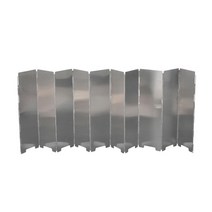 접이식 버너 바람막이 가드 84 x 24 cm, 1개