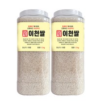 22년 햅쌀 대한농산 통에담은 이천쌀 백미, 2개, 2kg