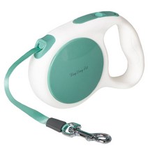 딩동펫 반려동물 소프트 자동리드줄, 그린
