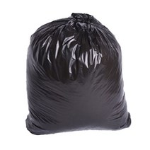재활용 평판 비닐봉투 55 검정, 30L, 50개