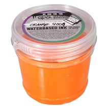 일체형 수성 잉크 400g + 지연제 50ml 세트, orange