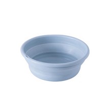알리다 접이식 다용도 세수 대야 중형 29cm, 블루, 1개