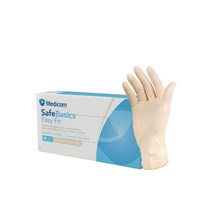 메디컴 세이프베이직 라텍스 글러브 아이보리 L, 100개, 1개, 대(L)