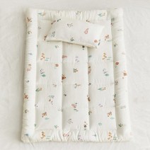쉬즈홈 인견 유아 토퍼, 요거트 아이보리, 1개