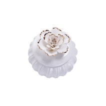 탑시가 화이트 계상 인테리어 보석함 화이트, 1개