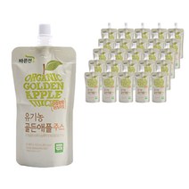 풀무원 바른선 유기농 골든애플주스, 40개, 100ml