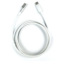 플럭스 애플 맥북 프로 에어 USB C 타입 충전기 케이블, 맥세이프 1 L 타입, 1개
