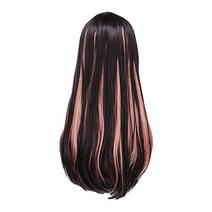 허니 베이비 보조 헤어피스 스트레이트 S, 핑크바이올렛, 4개