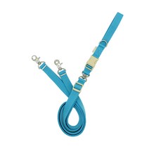 힛찌 꼬이지 않는 강아지 일체형 트윈줄, 터키블루