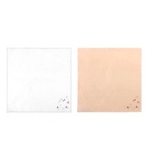 마리끌레르 자수 손수건 2종 세트