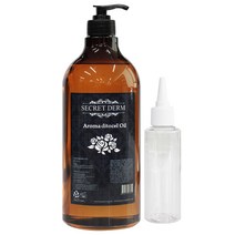 시크릿덤 아로마 아로마 디톡셀 마사지오일 유칼립투스향 1000ml + 펌프 + 공병 100ml, 1세트