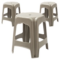 [공룡플라스틱] 야외용 플라스틱 팔걸의 의자(에덴의자) 4개 세트, 에덴의자 4개(적색)