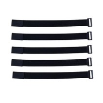간편 찍찍이밴드 캠핑 자전거 스트랩 탄성 3 x 35 cm, 와이드롱, 5개