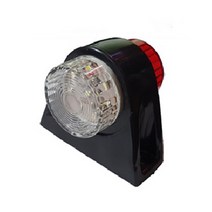 대성부품 LED 24V 토끼등 소형 E9 SL-10 적/백 운전석, 1개