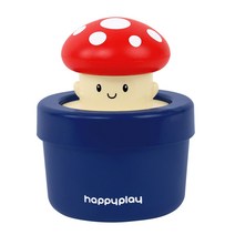 해피플레이 화분 샤워기 목욕놀이완구, 버섯 네이비