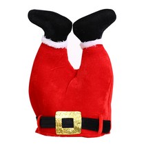 피앤비유니티 산타 바지 모자, 혼합색상, 1개