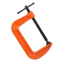 포니 요르젠센 C 클램프 목공용 만력기 2650 125mm, 1개