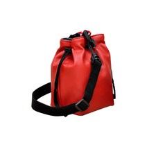 BAGnBAGs 이너 겸용 카메라 버킷백 소형 CS-09A, 레드
