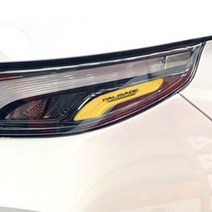 팰리세이드 헤드라이트 테칼 리플렉터 스티커, 옐로우, 1개