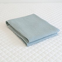 속까지 순면 60수 목화솜 침대패드 고무밴딩, 민트
