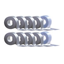 물도깨비 리폼박사 방수테이프 그레이 8p + 투명 방수테이프 2p 세트, 1세트