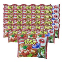 얌얌 똠양꿍 태국 수입봉지라면 67g, 30개