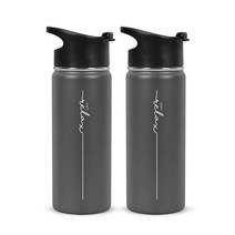노마드 저스트 릴렉스 행잉 텀블러 2p, 그레이, 500ml