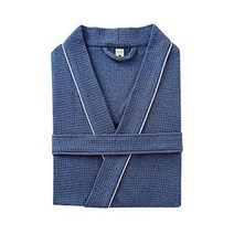 파인굿즈 여름용 와플 가운 L, 블루, 1개
