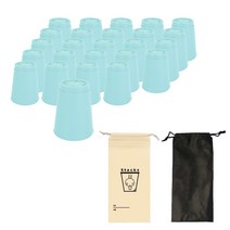 프로젝트Z 스피드 스택스Z 파스텔 컵쌓기 24p   전용가방세트 2p, 민트(컵), 랜덤발송(가방)