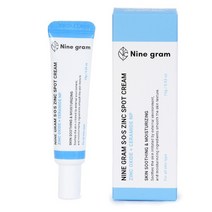 나인그램 SOS 징크 스팟 크림, 15g, 1개