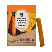 벅스펫 인섹트 베지츄 강아지 간식 100g, 당근 + 단호박, 1개