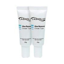 래쉬홀릭 속눈썹 글루 리무버 크림 20g, 2개