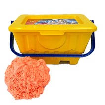 촉촉이모래 모래놀이, 오렌지, 3.7kg