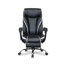 동서가구 제노 레더 프리미엄 침대형 의자 DF920008, 블랙