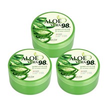 네클라 알로에베라 모이스처 수딩젤, 300ml, 3개