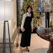 베니토 코듀로이 센터 원피스