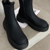 여성용 마타냐 첼시 미들 부츠