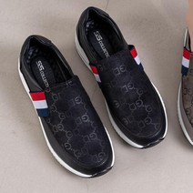 영문 패턴 에어창 슬립온 87630