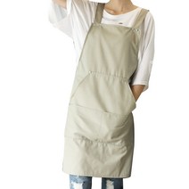 여성용 모던 앞치마 CJ-DF41, 1개