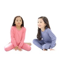 여아용 행복한쇼핑몰 캐치온 발열 내의 2종 세트