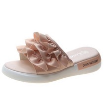 여성용 캐주얼 레이스 슬리퍼 GH35_RD_981