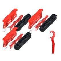 홈데코레 재사용 원형 타일 수평클립 0.9mm 50p, 01_원형 타일 평탄클립 0.9mm(50개입)
