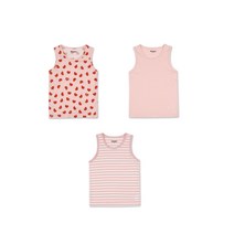 도리도리 여아용 오가닉 런닝 3p